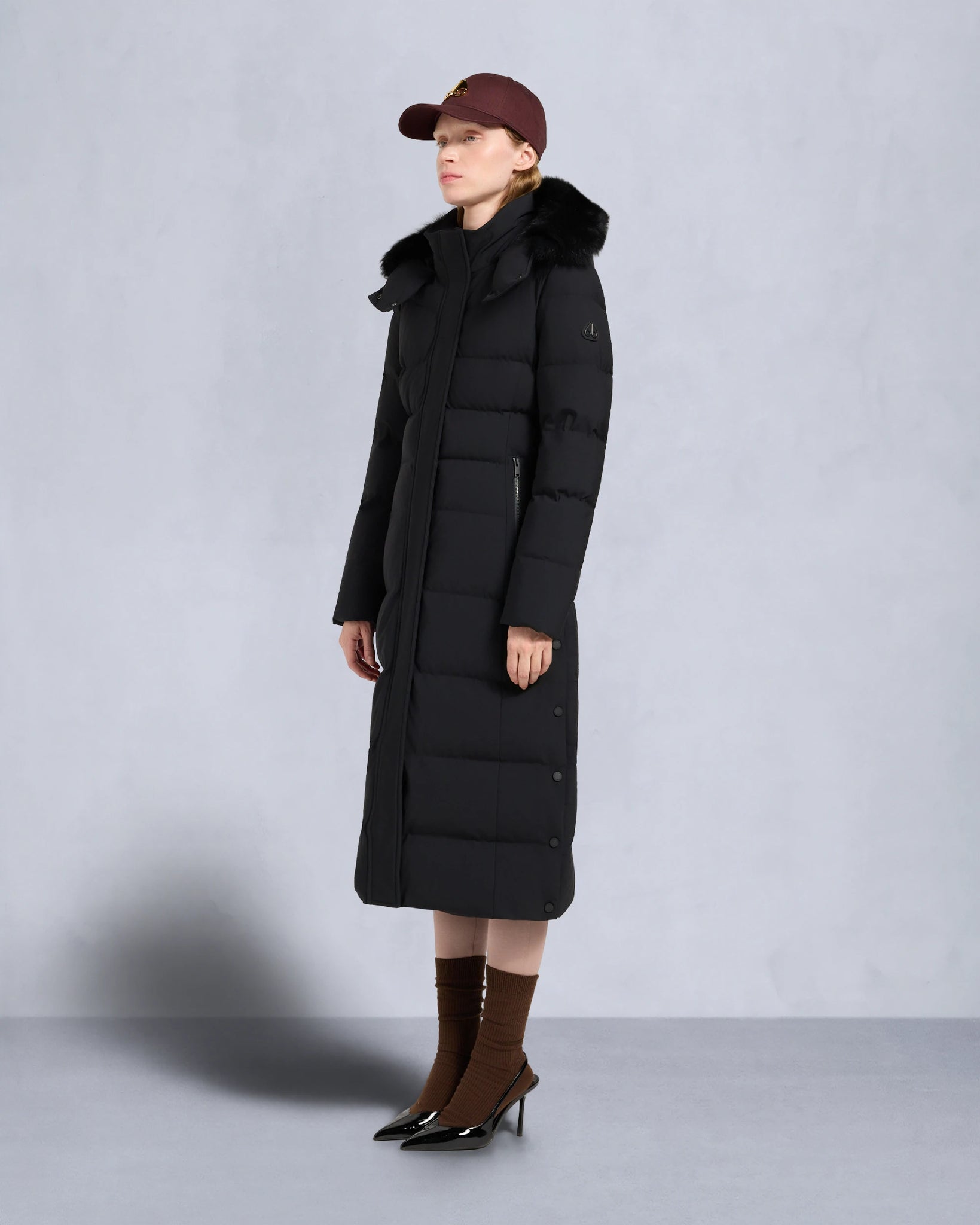 Jocada Black Puffer Coat