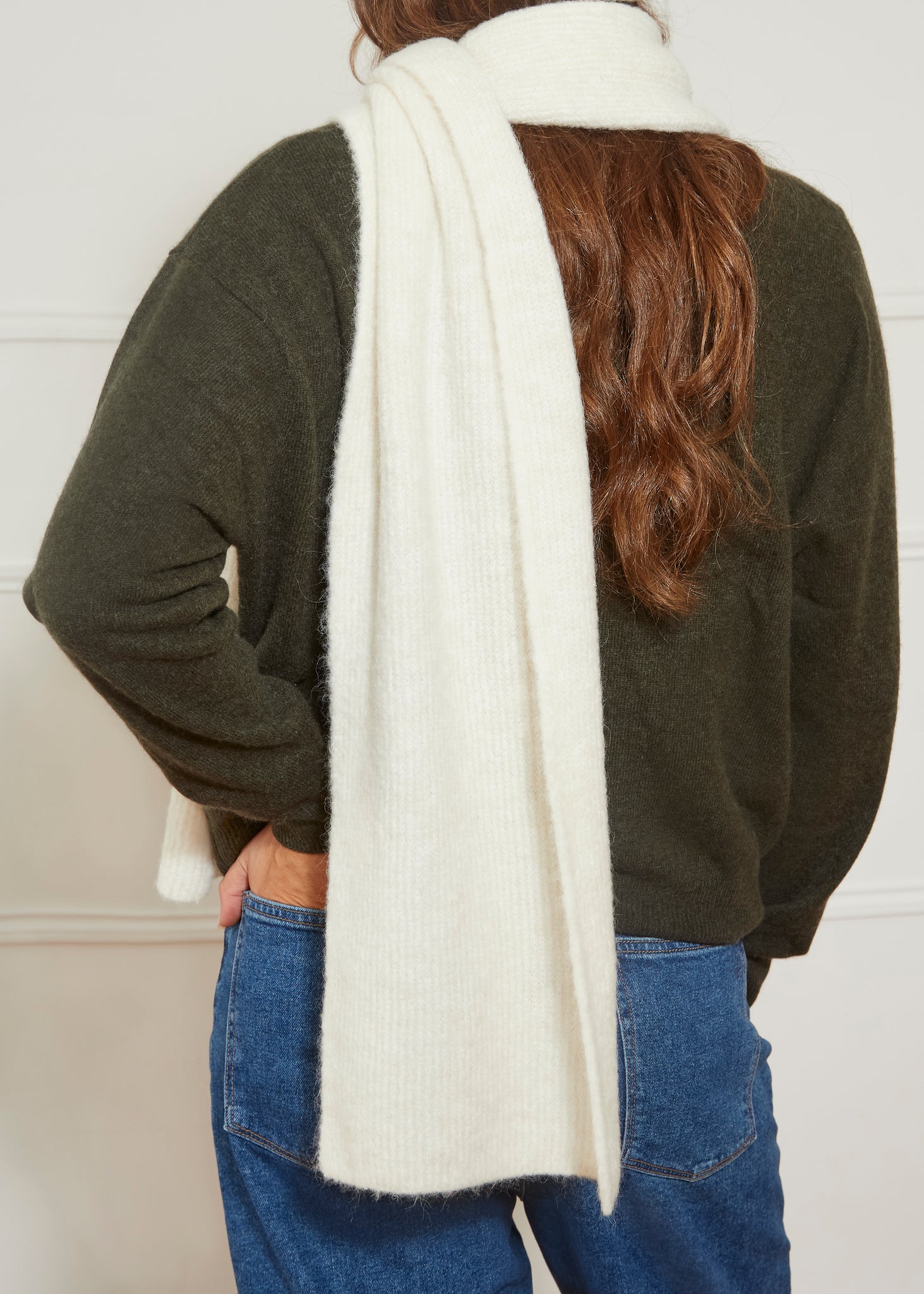 Lozzi Milk Alpaca Blend Scarf