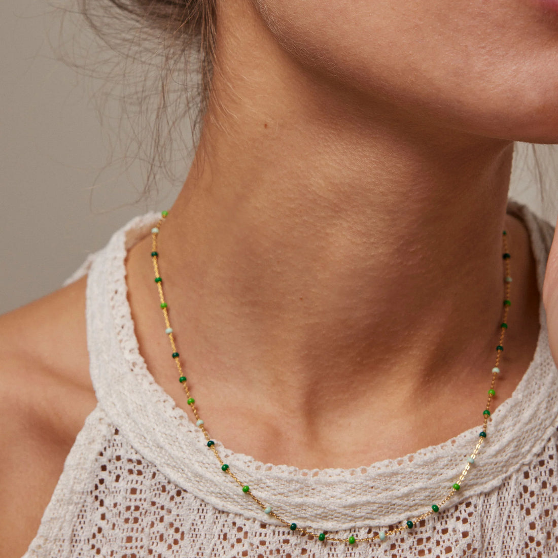 Lola Refined Necklaces Light Pink