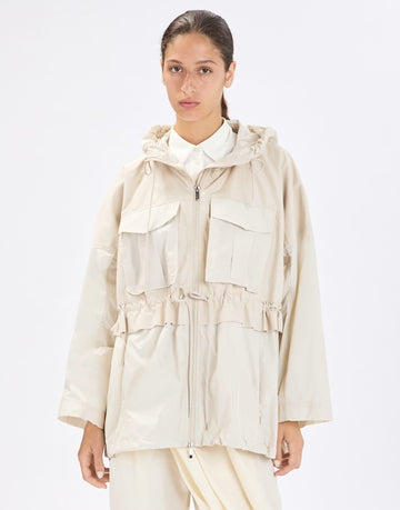 Parka Pleat Cream