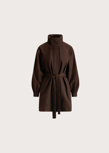 Brown Rossby Raincoat