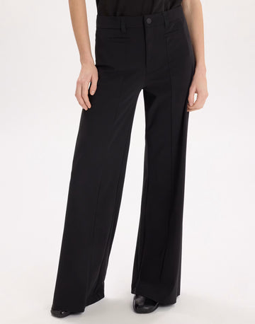 Be-Side Black Wide Leg Trousers