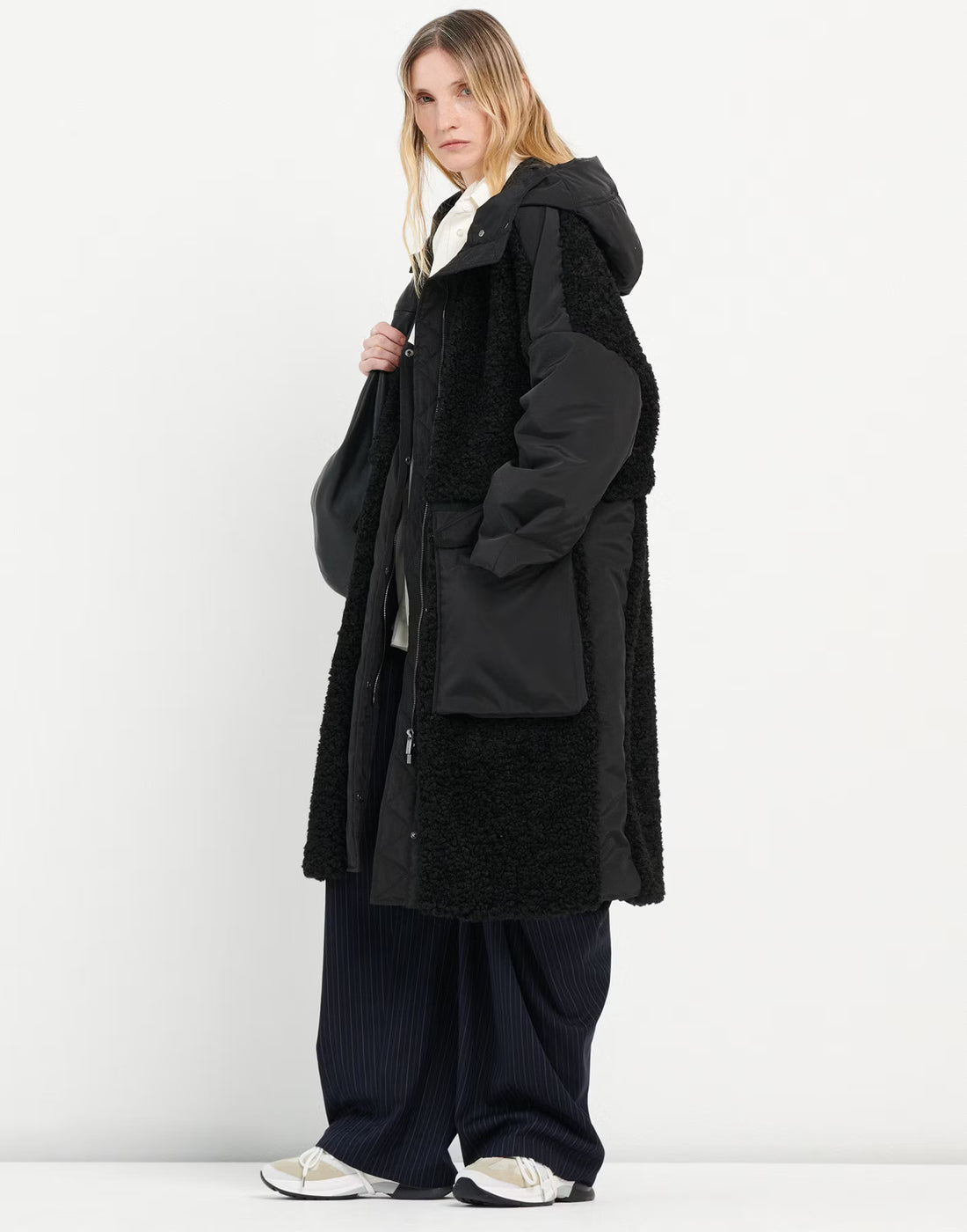 Annotate Black Parka