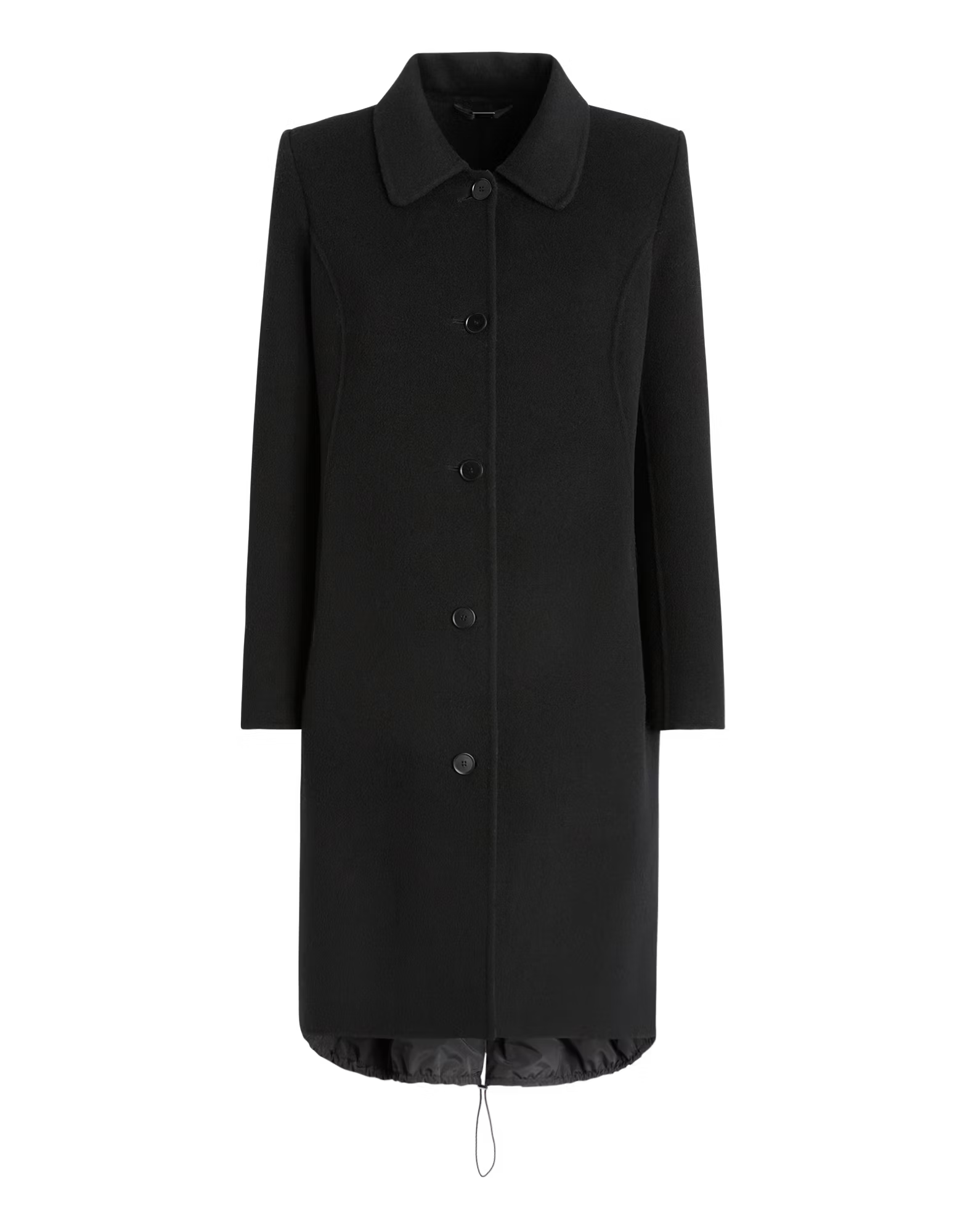 Engage Black & Nylon Coat