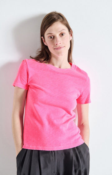 Sonoma Pink Acid Crew Neck T-Shirt