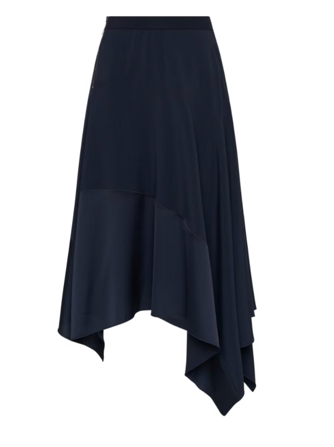 Navy Blue Transient Skirt