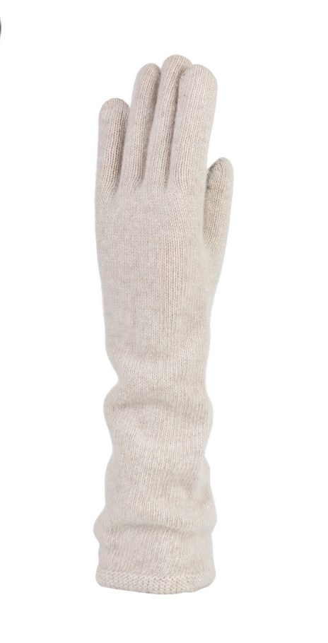 Long Cashmere Blend Gloves