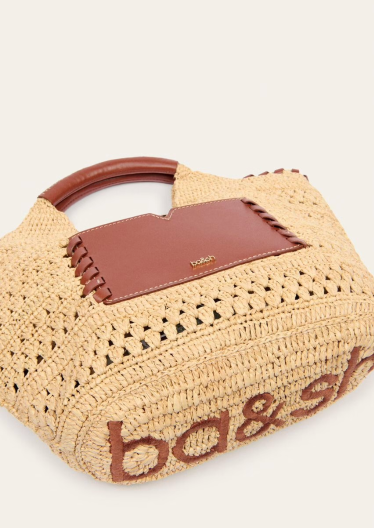 Ara Raphia Champagne Design Small Bag