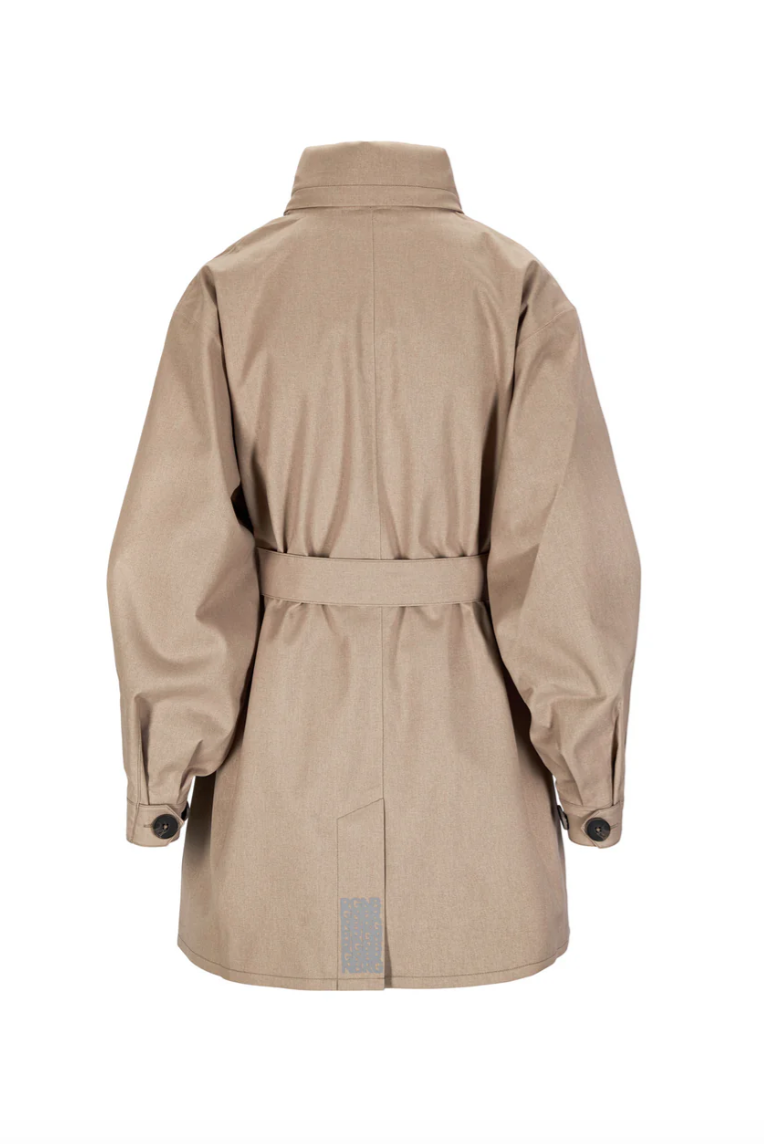Taupe Rossby Raincoat