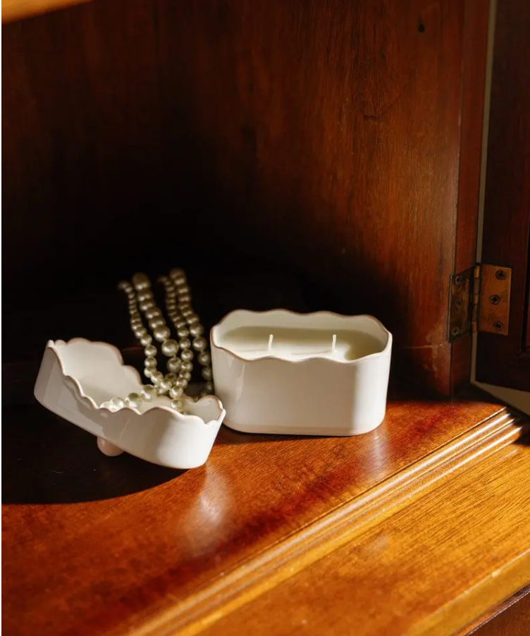 Yuzu Woods Pink Chérie Ceramic Candle