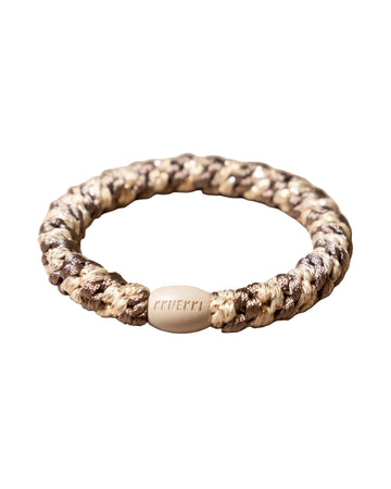 KKNEKKI Mole Beige  Glitter Hair Tie