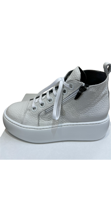 White Sneaker Trainer Boots
