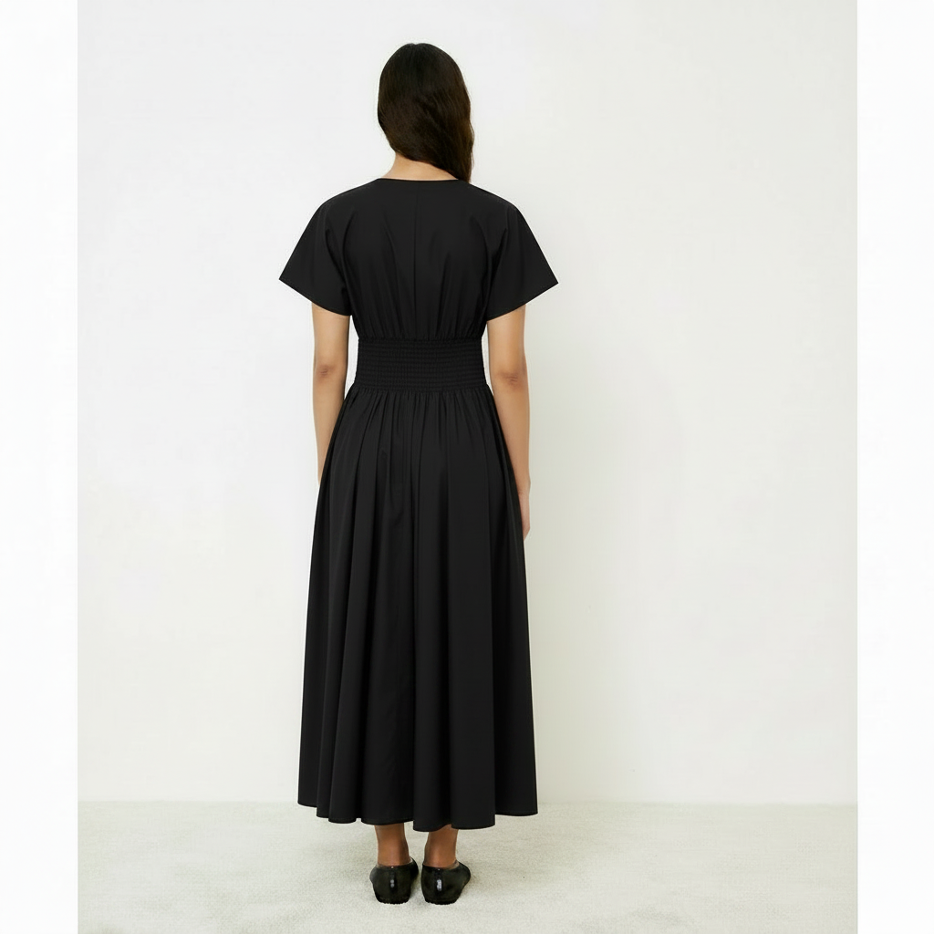 Black Buckle Dress