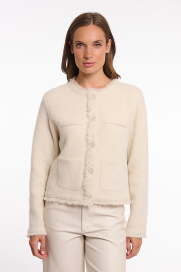 Vanna Birch Fringe Jacket