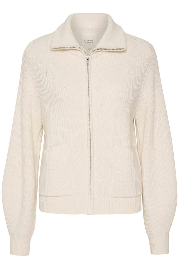 Candace Zip Cardy -  White