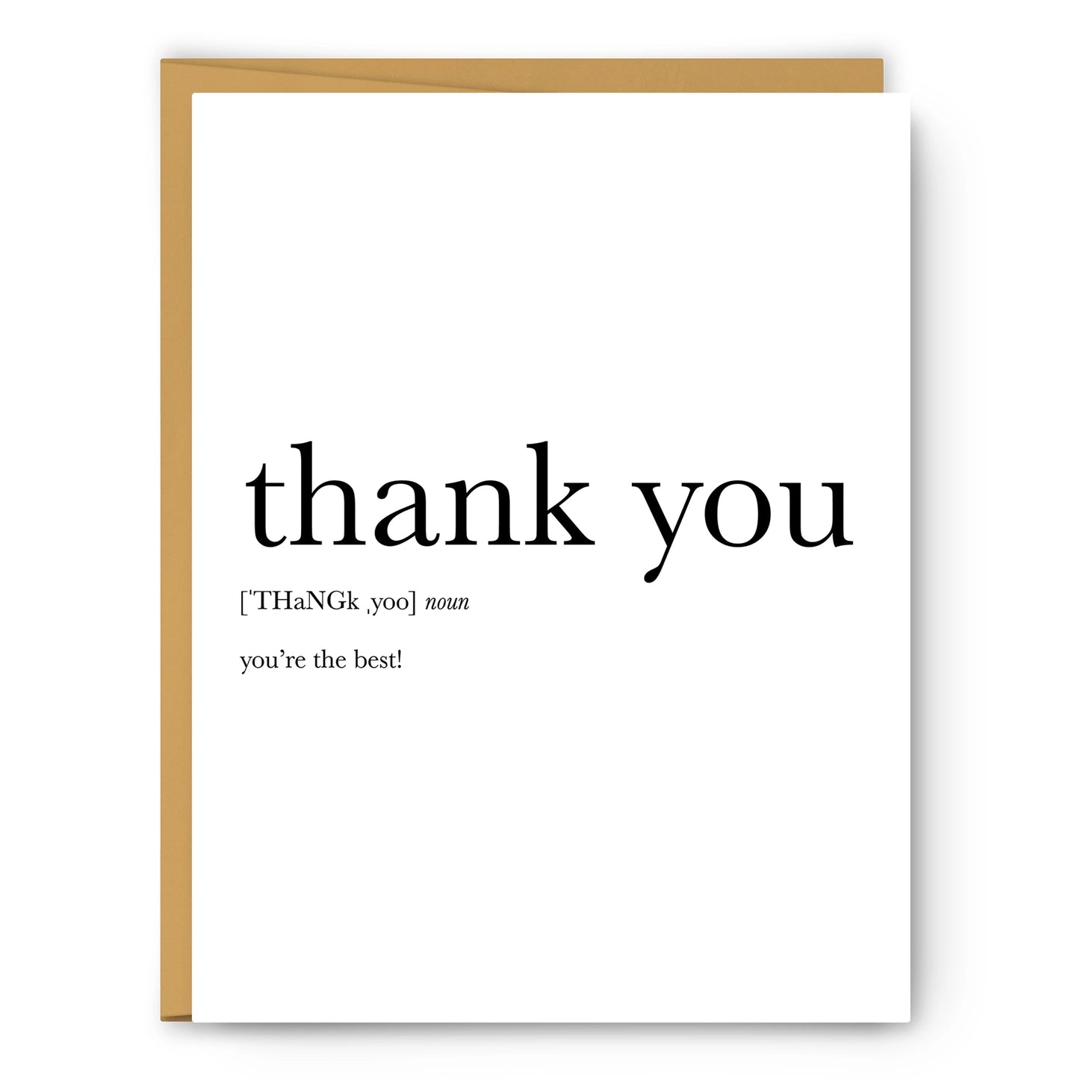 Thank you Card