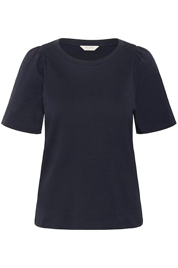 Imalea Black Puff Sleeve TShirt