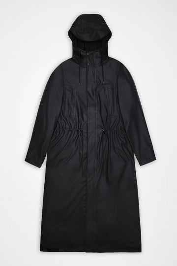 Bold Black Longest Jacket