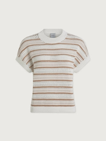 Ciara Chanterelle Stripe Knit Top