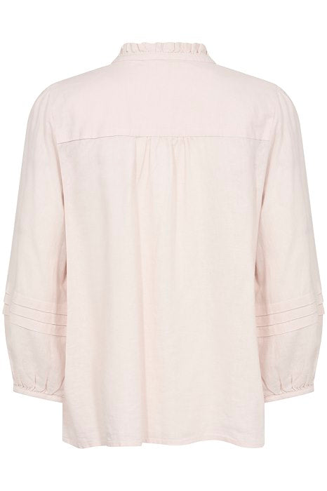 Nastja Mauve Chalk Linen Shirt