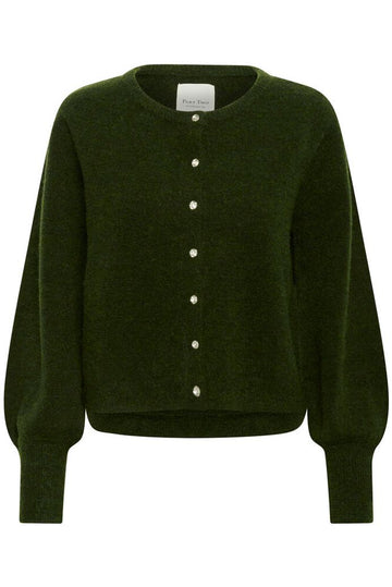 Ulja Rosin Green Cardigan