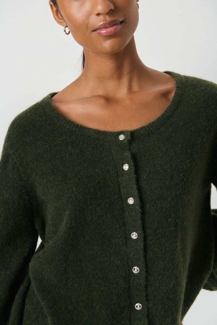 Ulja Rosin Green Cardigan