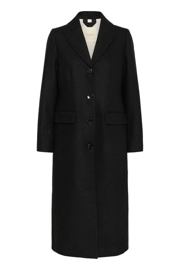 Sirina Black Wool Coat