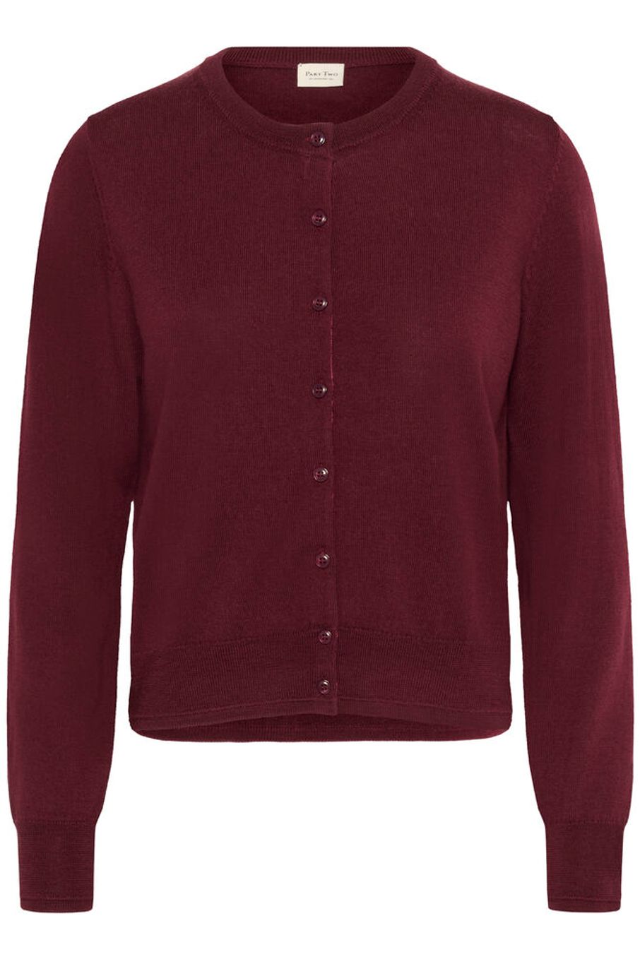Noelani Wool Cardigan in Tawny Port