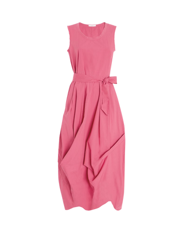 Inlay Rose Cotton Dress