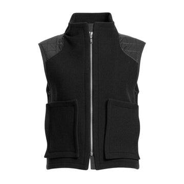 Mice Black Puffer Gilet