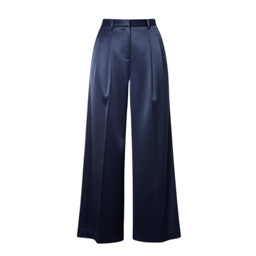 The Gables Pleated Pant Navy