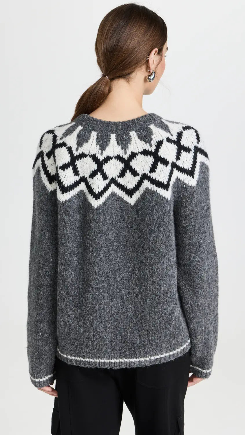 Alexa Heather Grey Sweater