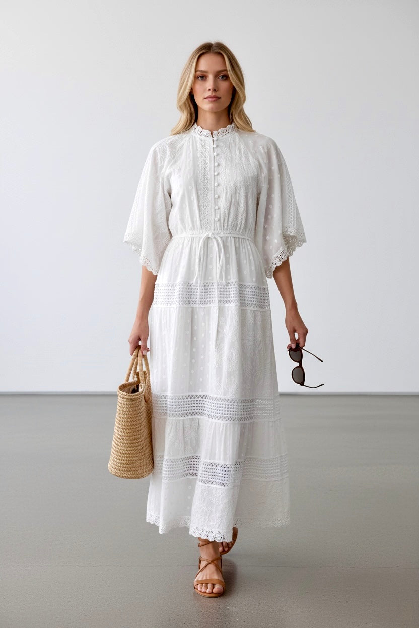 Villa White Maxi Dress