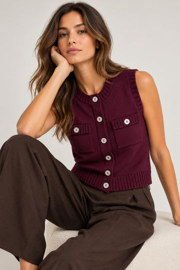 Mina Wool Waist Coat