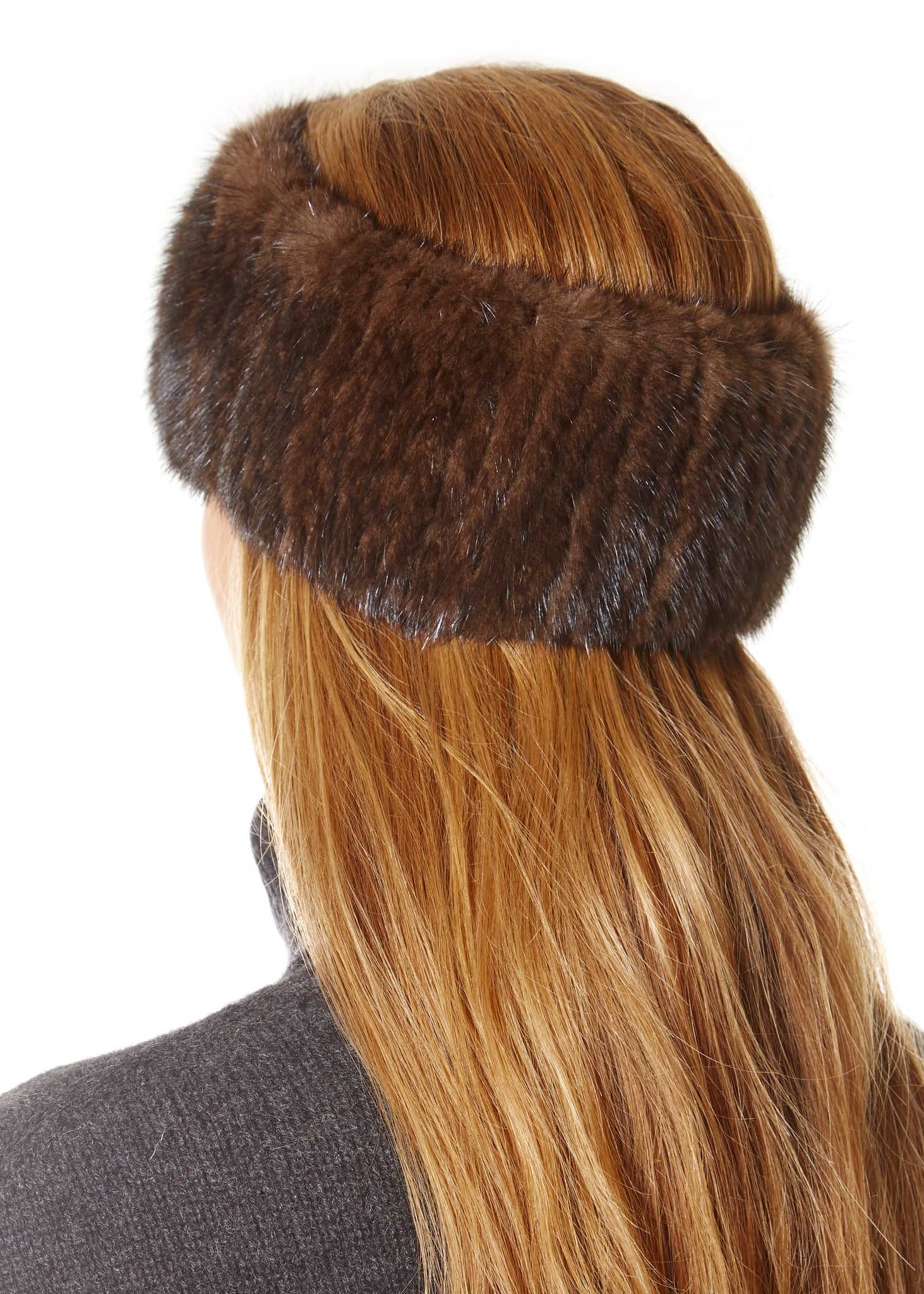 Brown Mink Headband - Jessimara