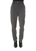 Annette Gortz Grey 'Pinstripe Trousers' - Jessimara