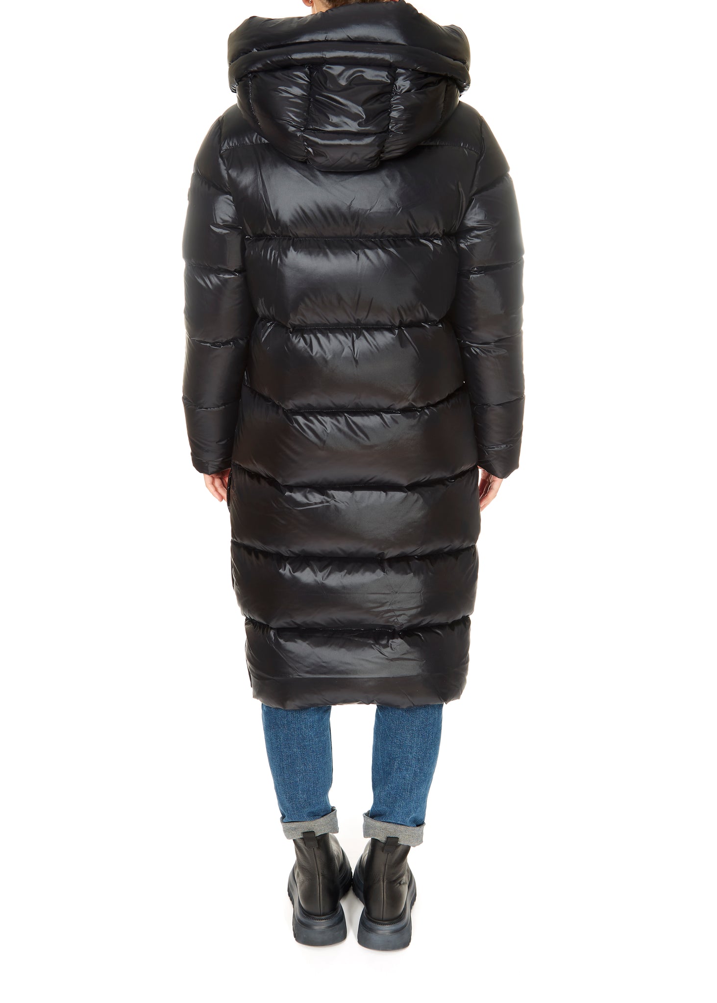 Cedrico Lacie Black Puffer Coat