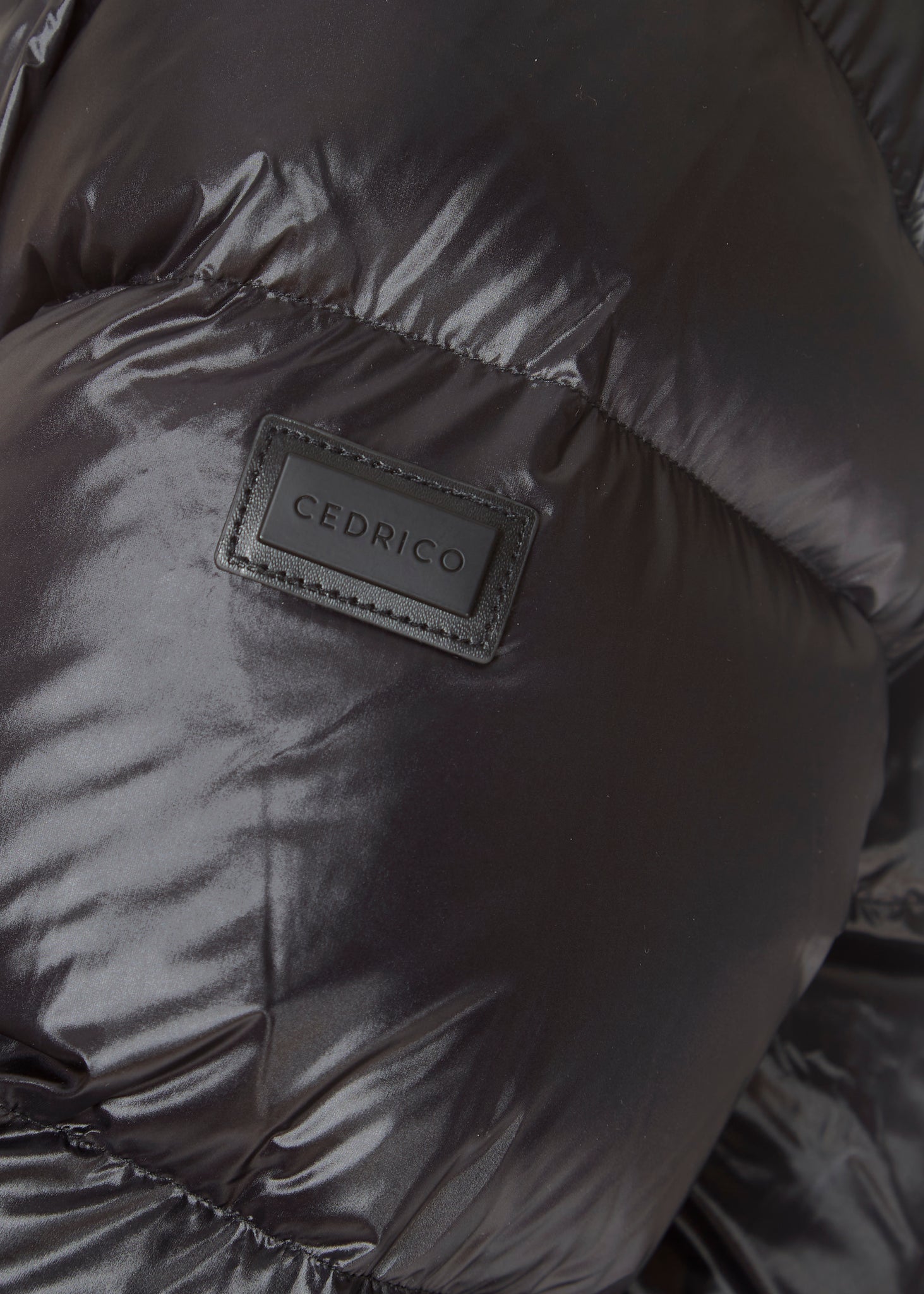 Cedrico Lacie Black Puffer Coat