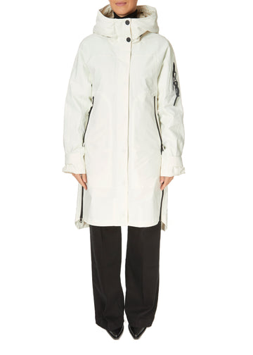 Creenstone Raincoat with Detachable Inside Jacket White