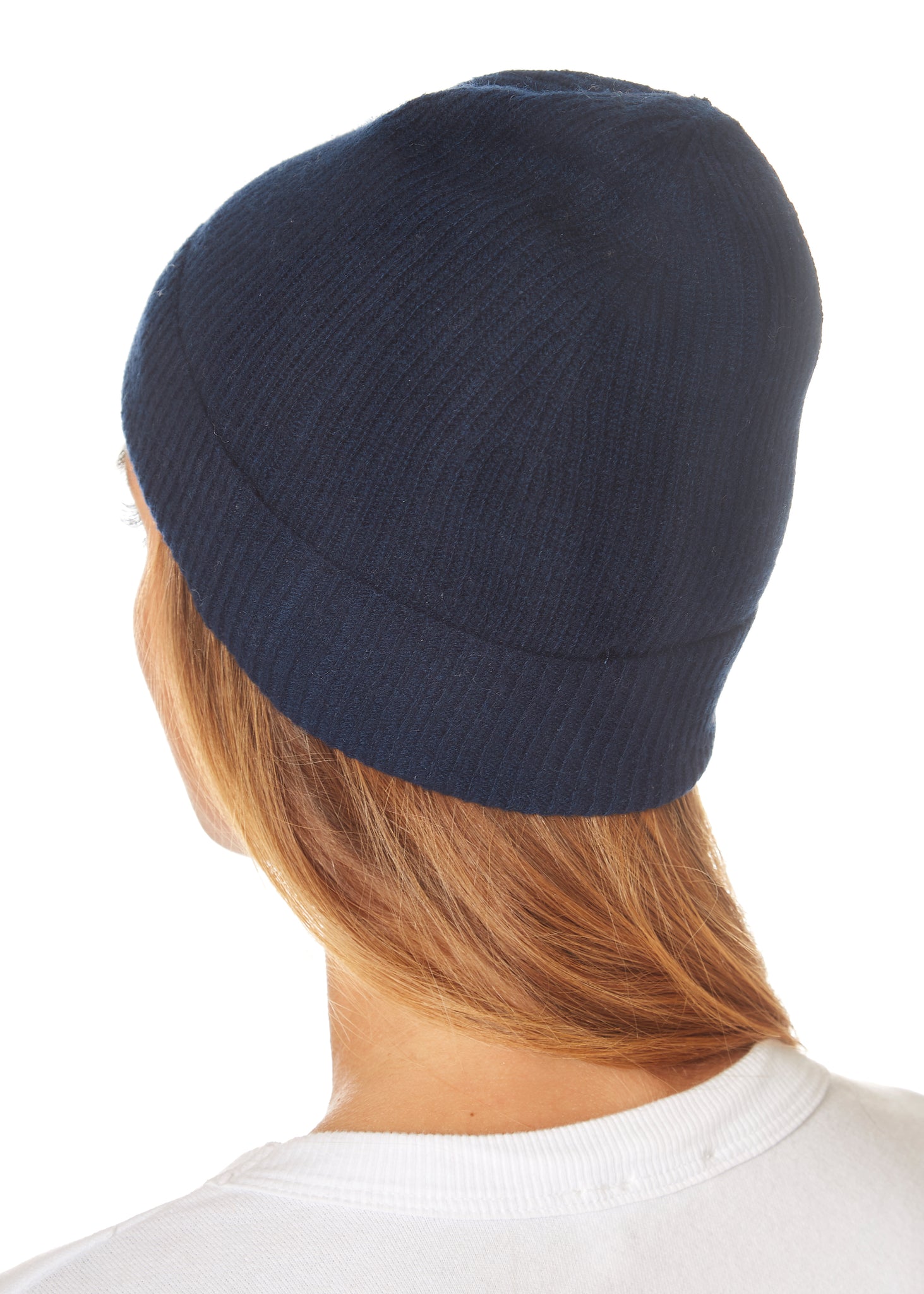 Crush Toulouse Ribbed Beanie Navy