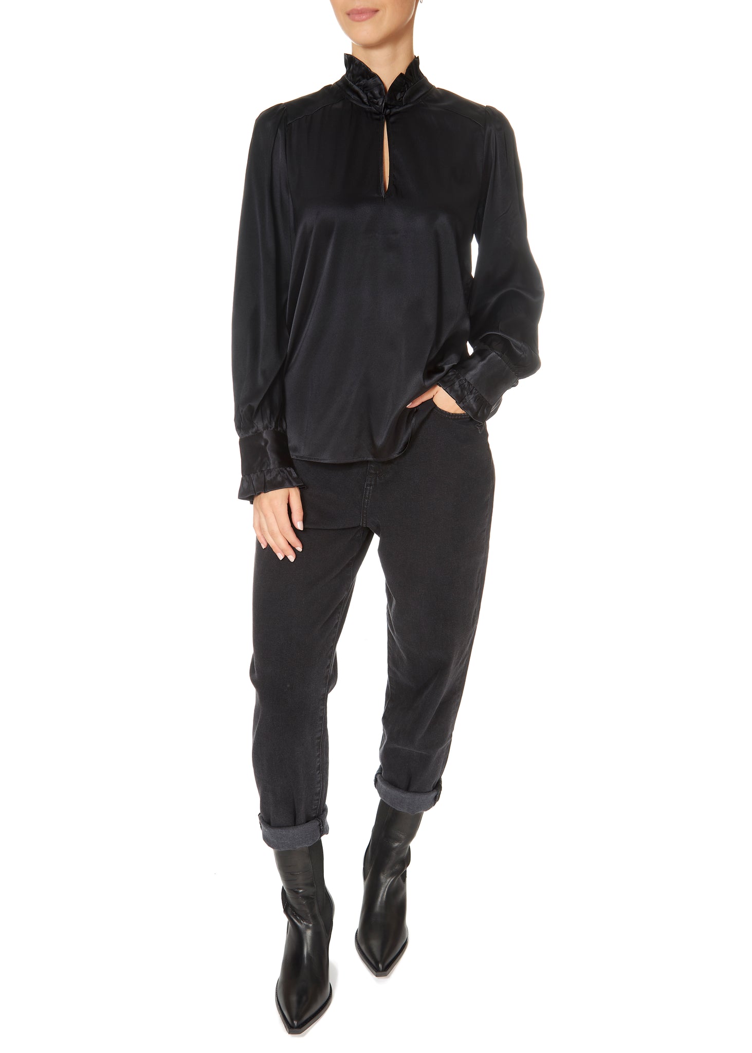 Dea Kudibal Merle Black Blouse