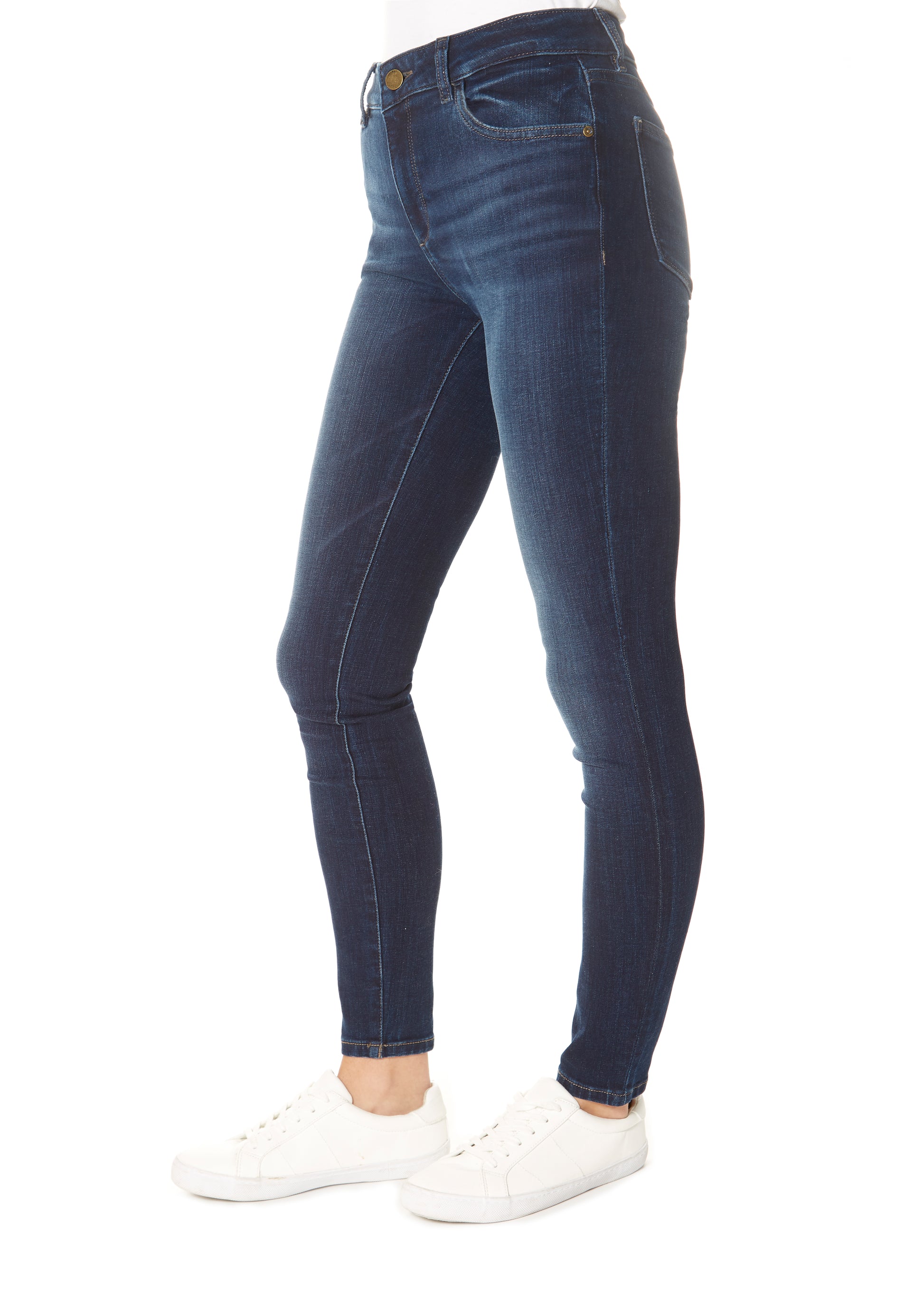 'Florence in Warner' Mid Rise Skinny Jeans - Jessimara