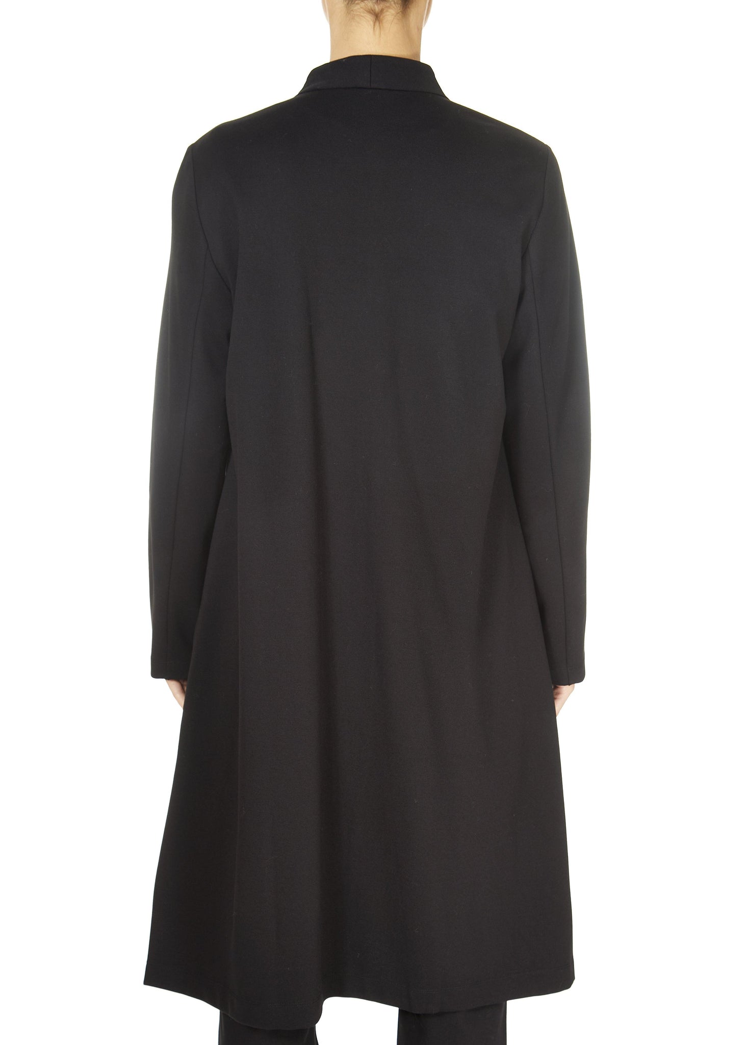 Black High Collar Jacket - Jessimara