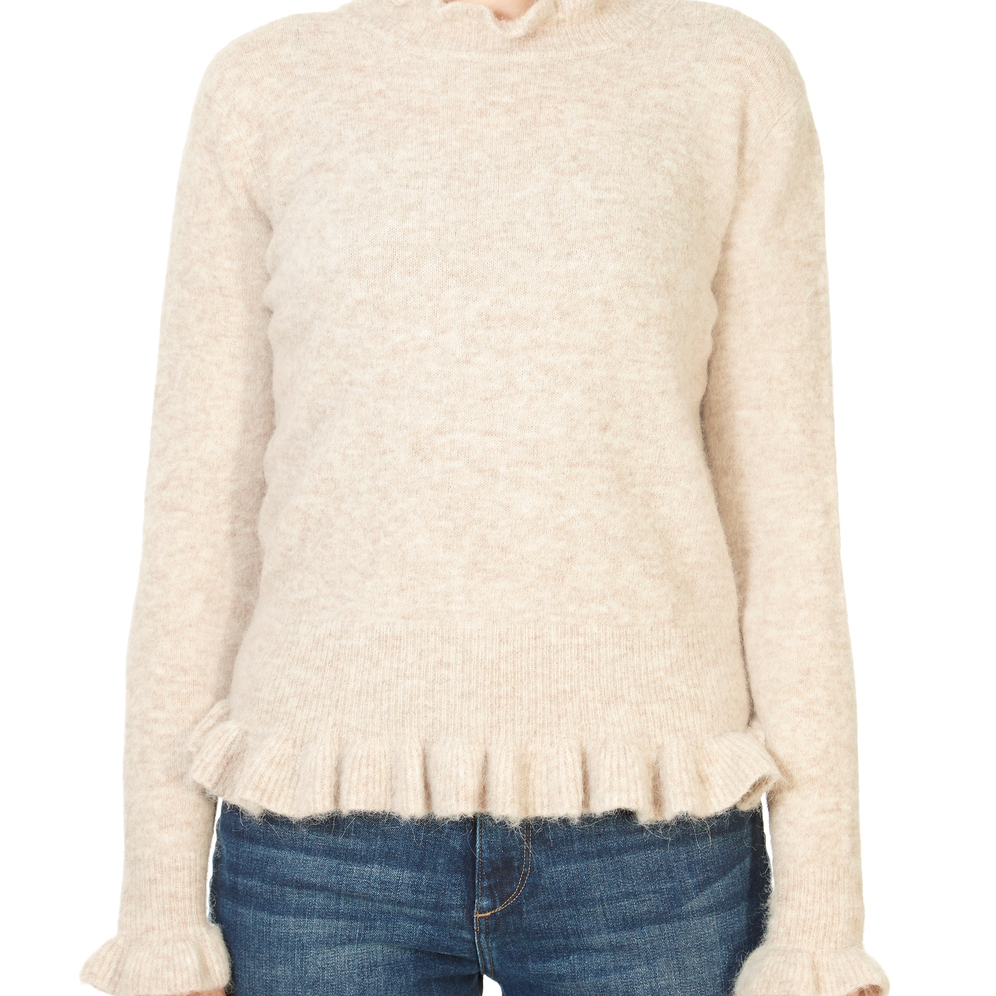 'Valeria' Granola Alpaca Sweater - Jessimara