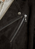 Black Biker Suede Jacket - Jessimara