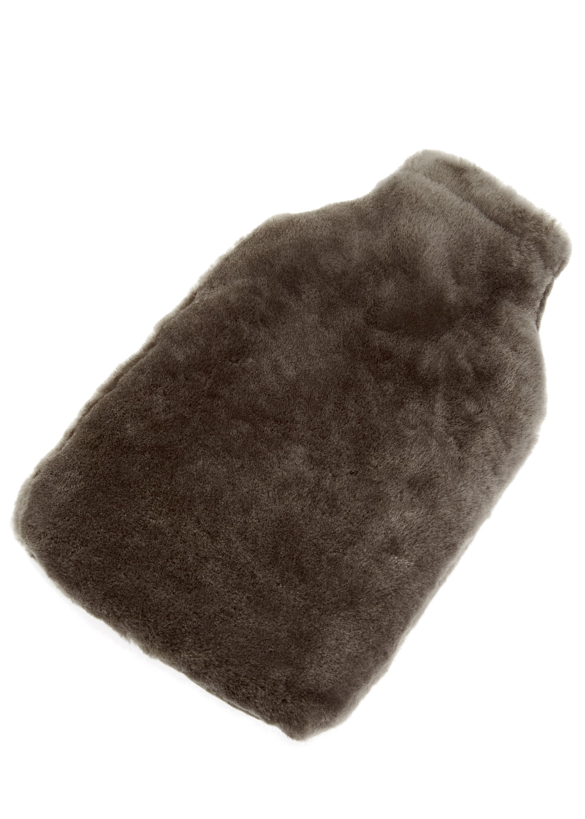 Luxury Grey Sheepskin Hot Water Bottle - Jessimara