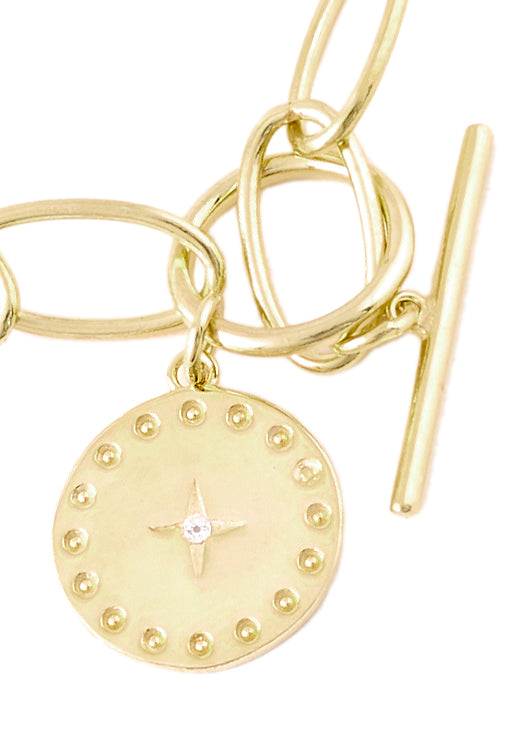 Gold Star Chain Bracelet - Jessimara