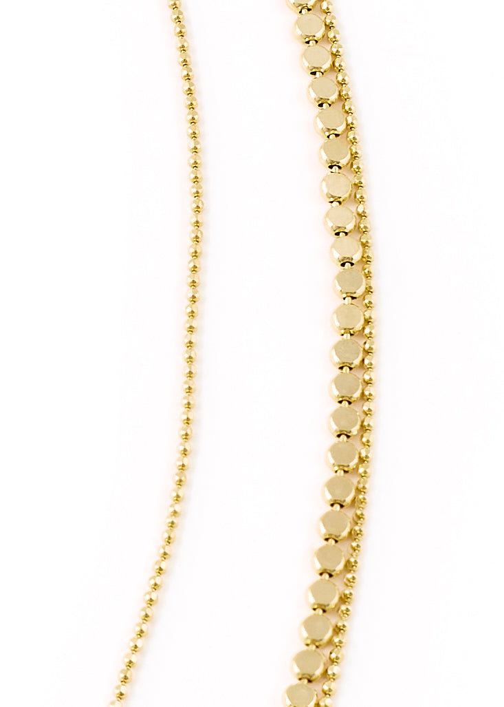 Gold Triple Necklace - Jessimara