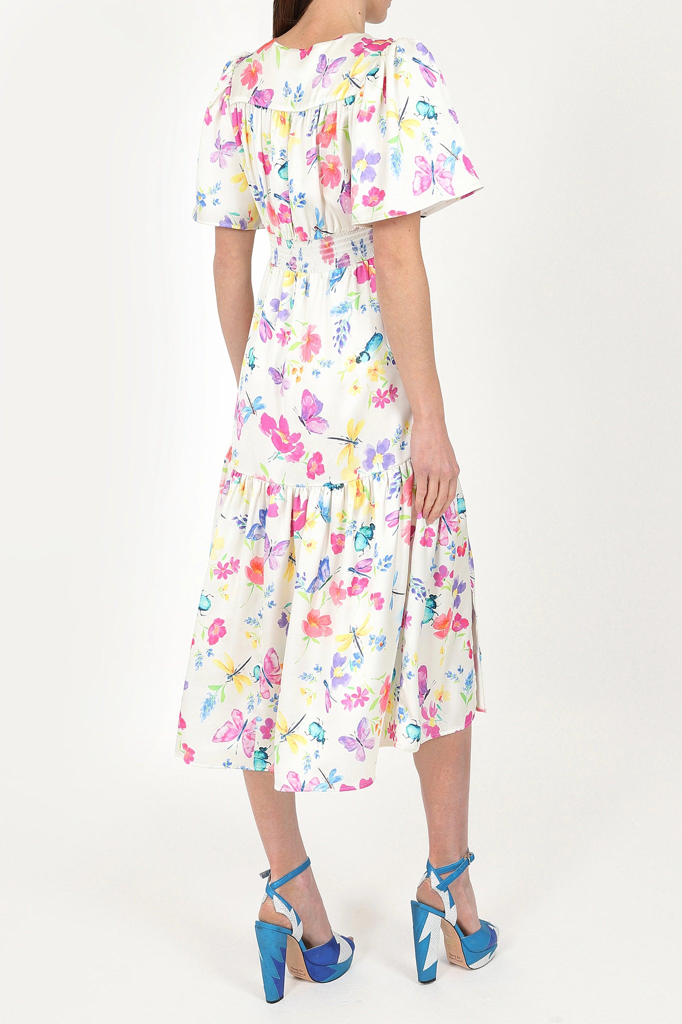 Imelda Cream Bug Dress