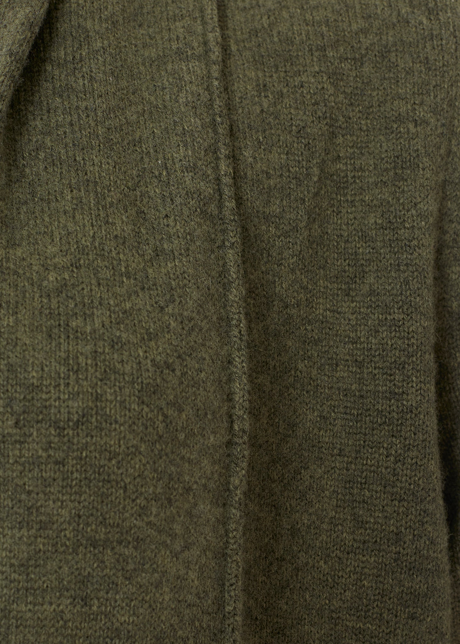 Jess Olive Wool Long Cardigan - Jessimara